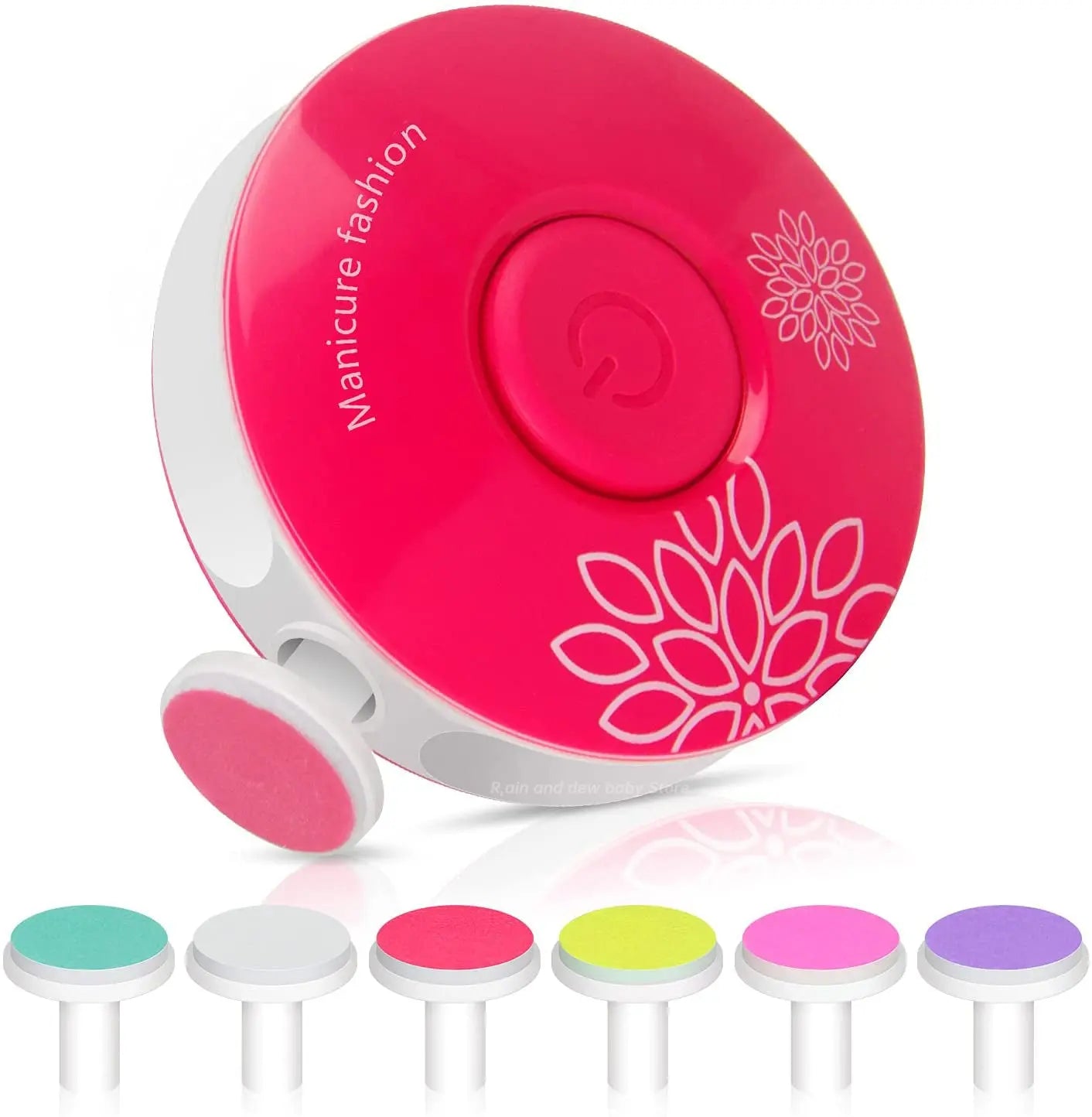 Coupe ongles électrique polisseur 2-en-1 Blooming Babies
