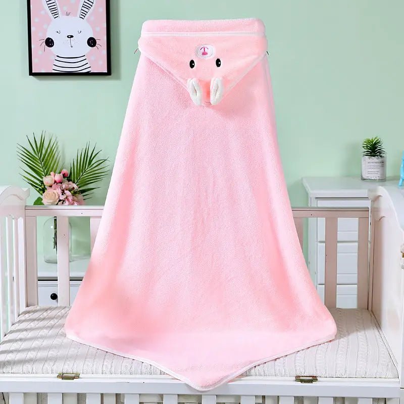 Serviette de Bain à Capuche en Coton Bio Blooming Babies