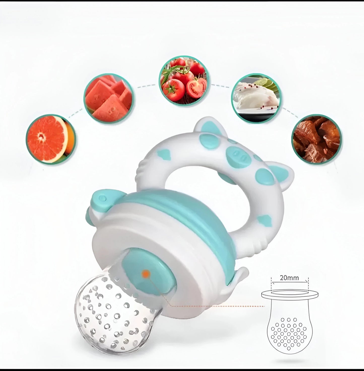 Tétine d'Alimentation Grignoteuse Blooming Babies