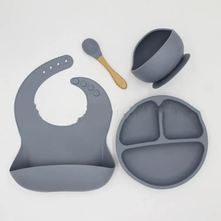 Coffret repas en silicone 4 Pieces Blooming Babies