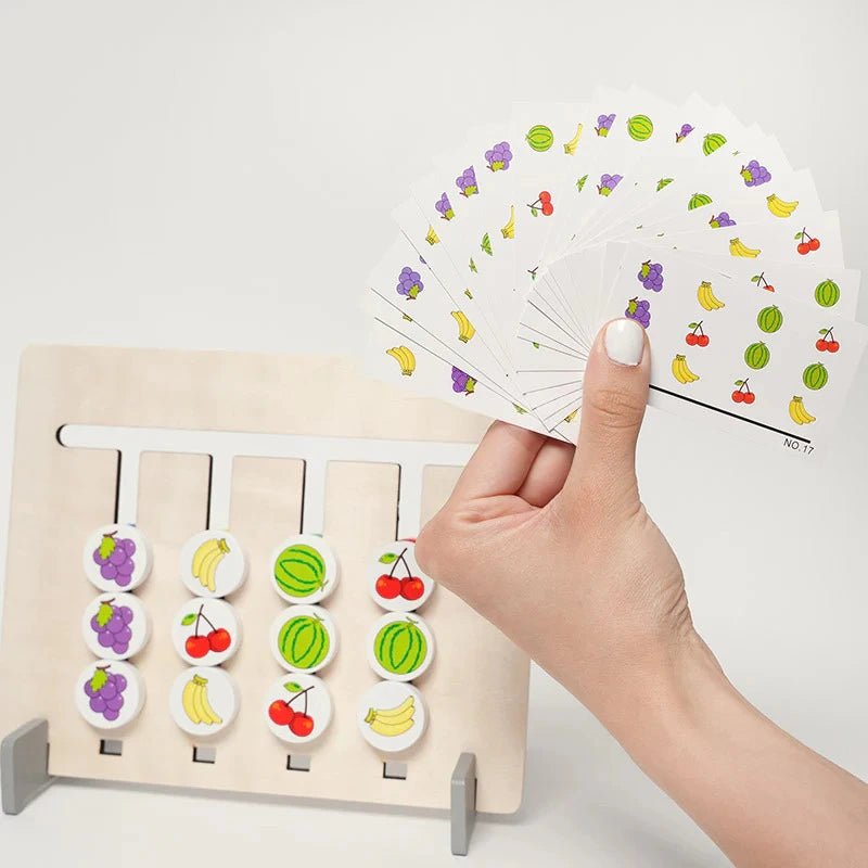 Plateau Montessori de Reflexion et Coordination Main-Oeil Blooming Babies