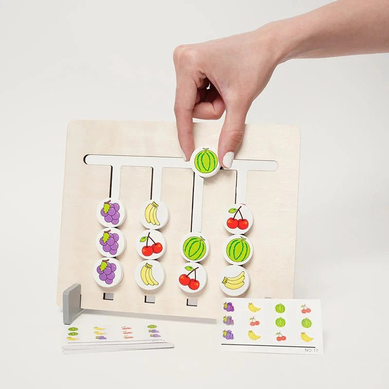 Plateau Montessori de Reflexion et Coordination Main-Oeil Blooming Babies