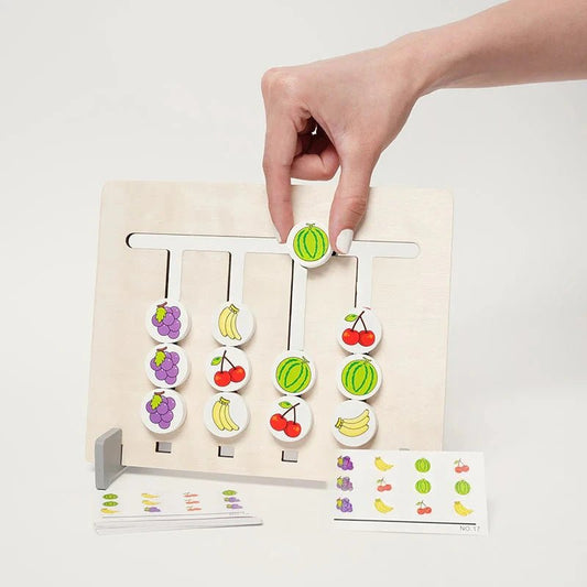 Plateau Montessori de Reflexion et Coordination Main-Oeil Blooming Babies