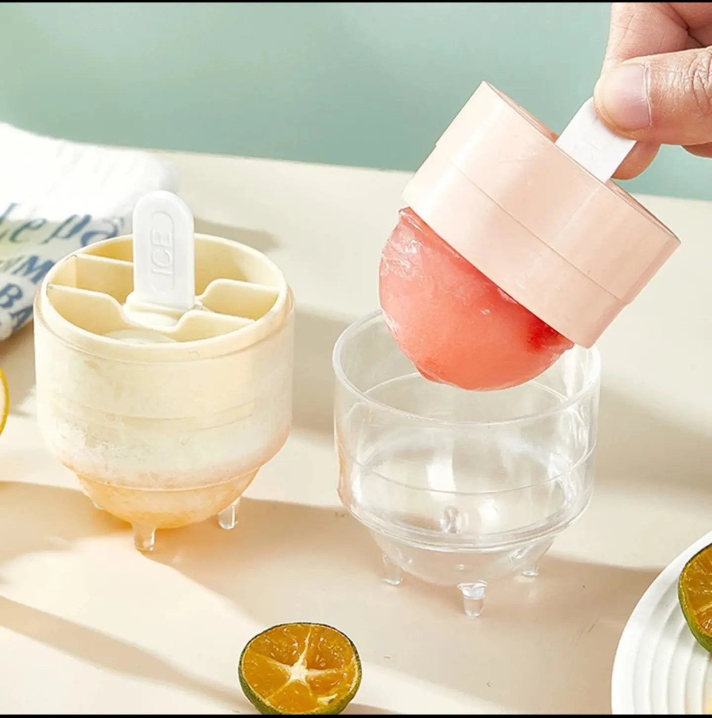 Moules à Glace Creatives en forme de Sucette Blooming Babies