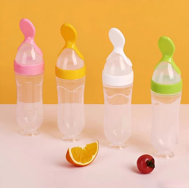 Biberon cuillère d'alimentation en silicone Blooming Babies