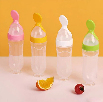 Biberon cuillère d'alimentation en silicone Blooming Babies