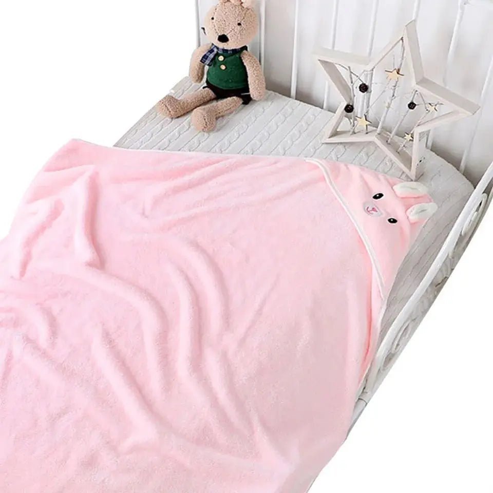 Serviette de Bain à Capuche en Coton Bio Blooming Babies