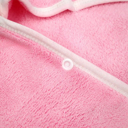 Serviette de Bain à Capuche en Coton Bio Blooming Babies