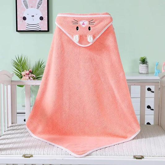 Serviette de Bain à Capuche en Coton Bio Blooming Babies