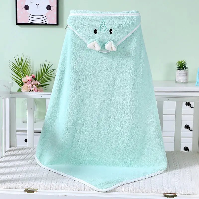 Serviette de Bain à Capuche en Coton Bio Blooming Babies