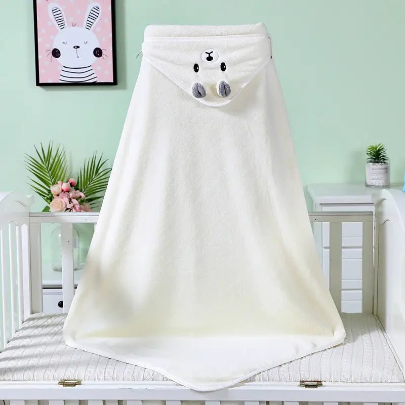 Serviette de Bain à Capuche en Coton Bio Blooming Babies