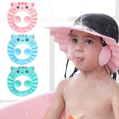 Shampoo Cap : Le Bonnet Chat Protecteur Blooming Babies
