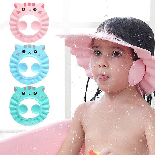 Shampoo Cap : Le Bonnet Chat Protecteur Blooming Babies