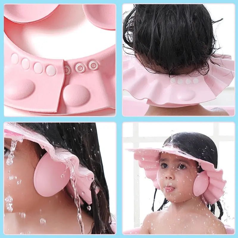 Shampoo Cap : Le Bonnet Chat Protecteur Blooming Babies