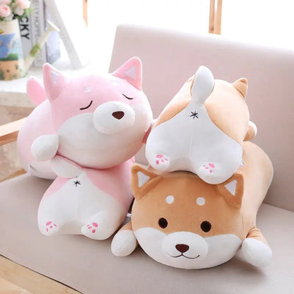 Shiba Peluche Chien Blooming Babies