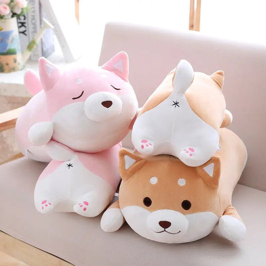 Shiba Peluche Chien Blooming Babies