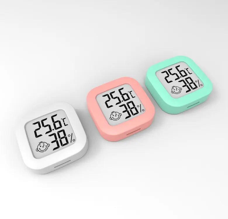 ThermoPro SmileX: Mini Thermomètre et Hygromètre Numérique Blooming Babies