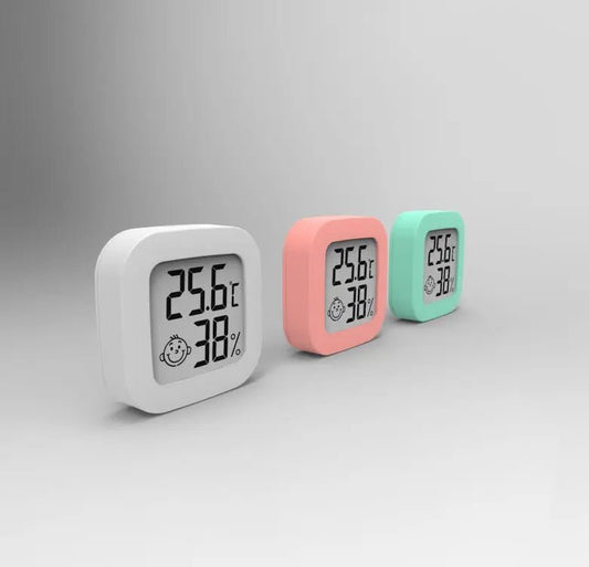 ThermoPro SmileX: Mini Thermomètre et Hygromètre Numérique Blooming Babies