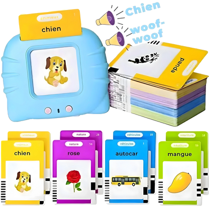 Cartes Audio Éducatives et Ludique d'Apprentissage Du language Blooming Babies