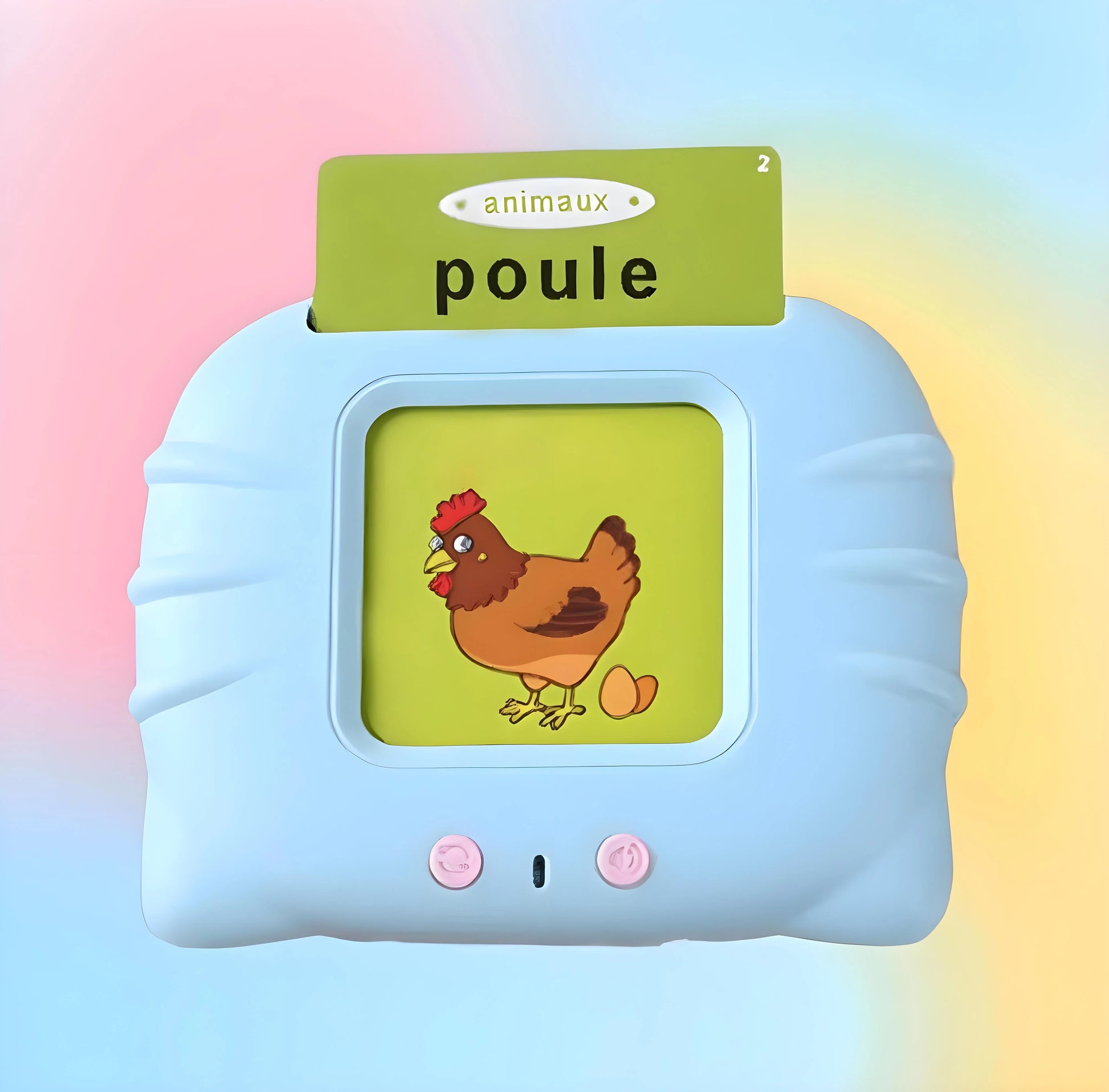 Cartes Audio Éducatives et Ludique d'Apprentissage Du language Blooming Babies
