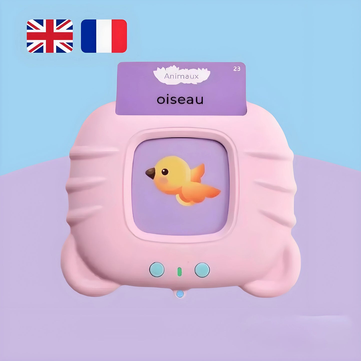 Cartes Audio Éducatives et Ludique d'Apprentissage Du language Blooming Babies