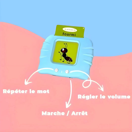 Cartes Audio Éducatives et Ludique d'Apprentissage Du language Blooming Babies