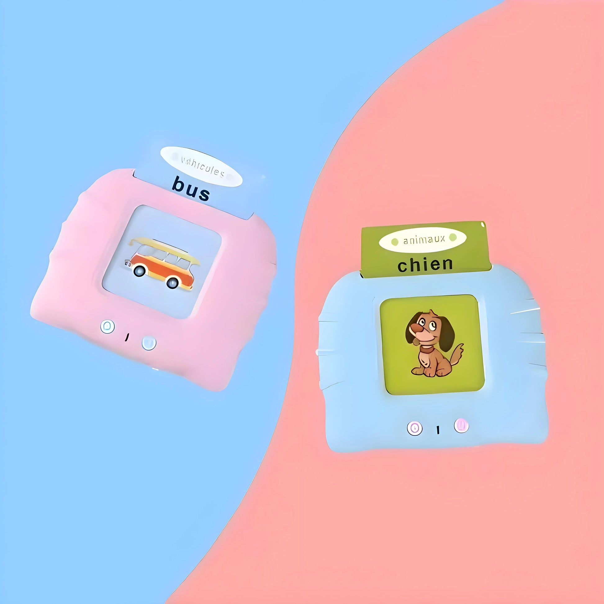 Cartes Audio Éducatives et Ludique d'Apprentissage Du language Blooming Babies