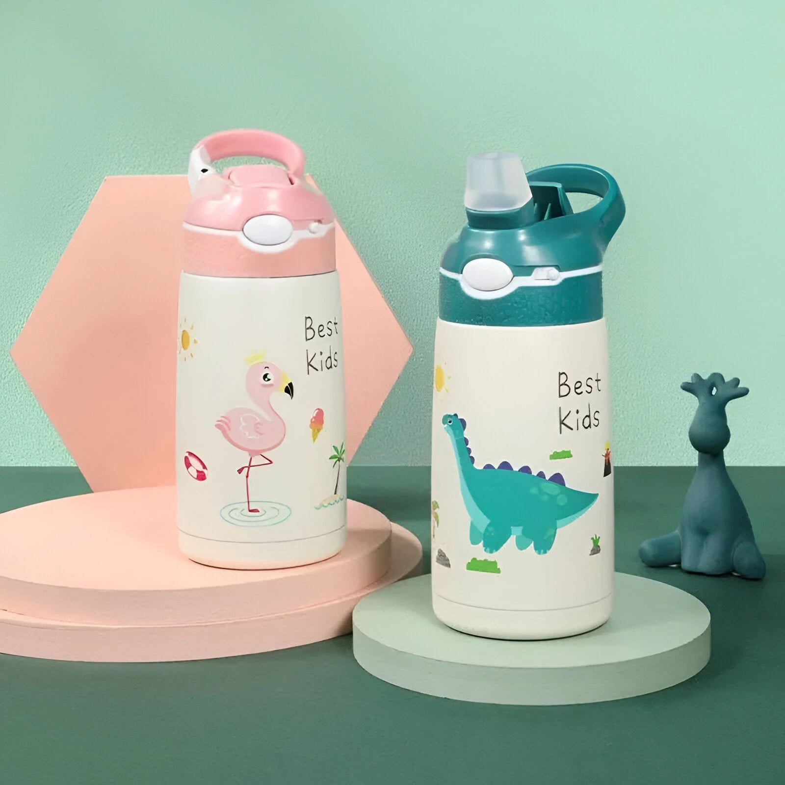 Gourde isotherme Inox Best kids Blooming Babies