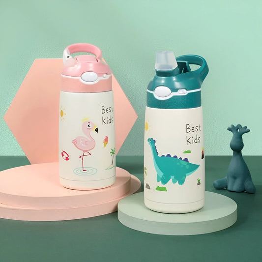 Gourde isotherme Inox Best kids Blooming Babies