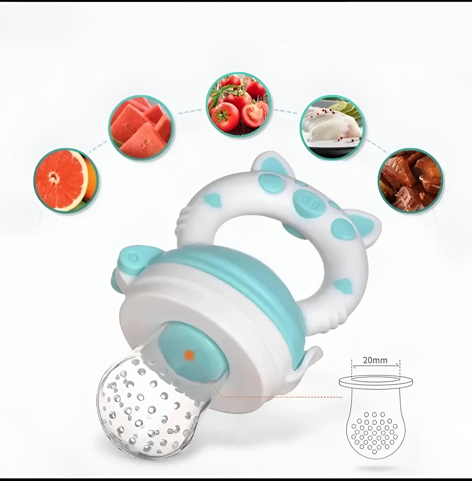 Tétine d'Alimentation Grignoteuse Blooming Babies