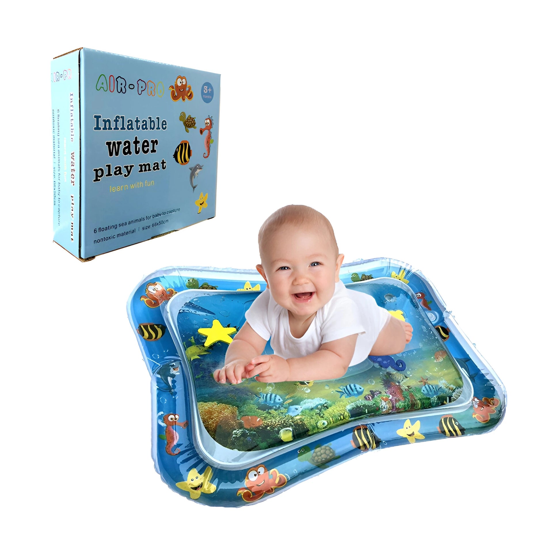 Tapis d'Éveil Sensoriel Aquatique  – BabyWave - Blooming Babies