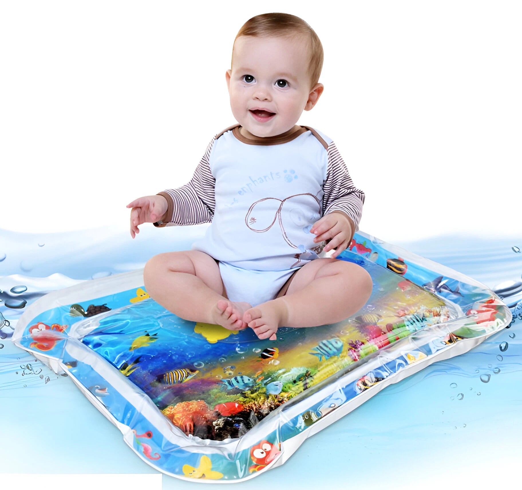 Tapis d'Éveil Sensoriel Aquatique  – BabyWave - Blooming Babies
