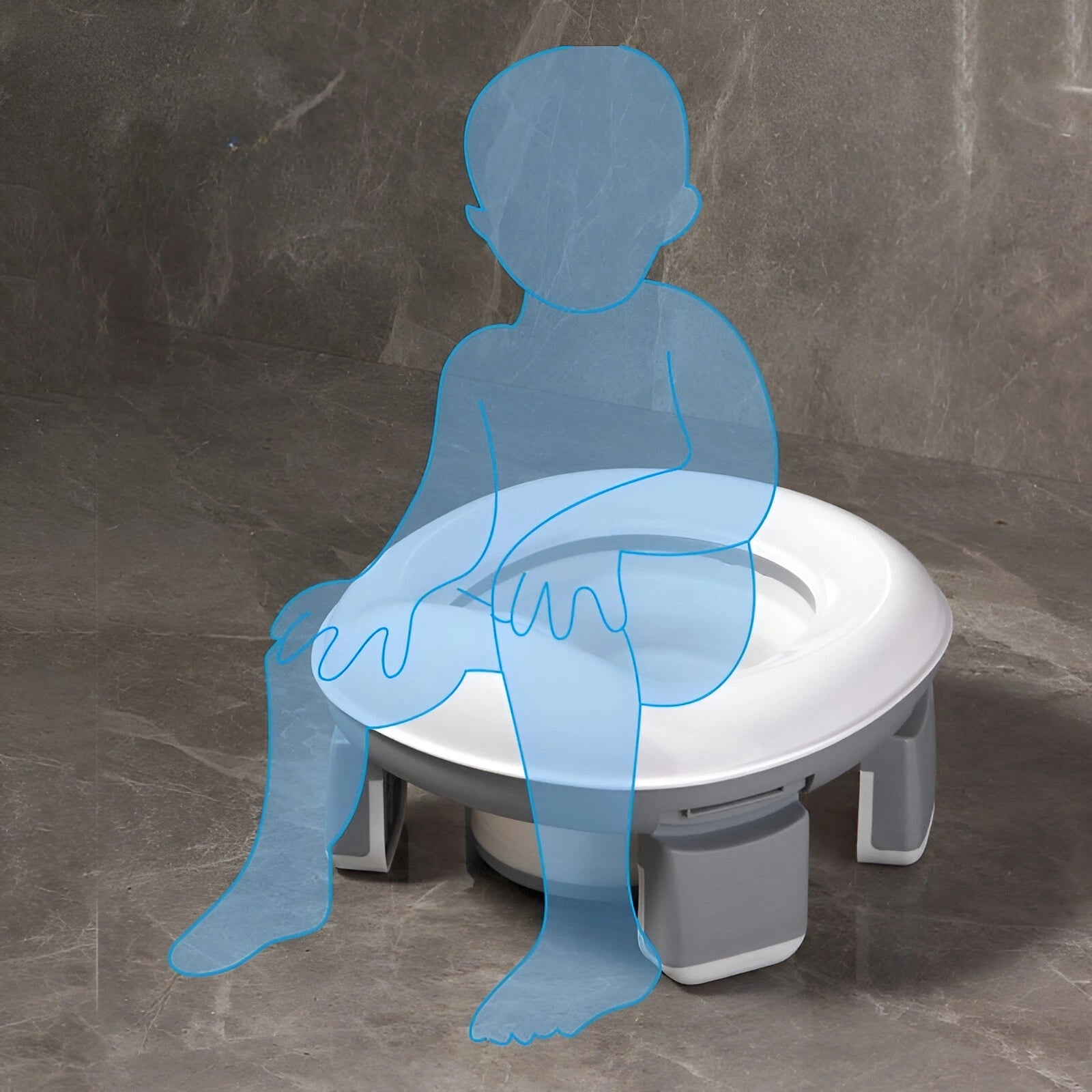 Pot 3-en-1 Portable pour Bébé - Blooming Babies