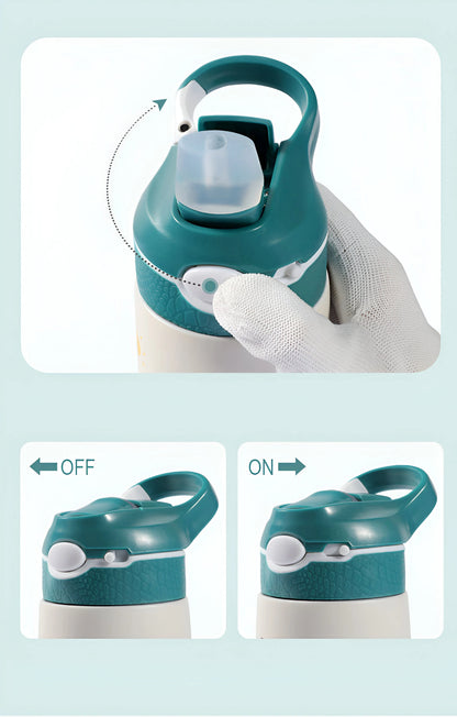 Gourde isotherme Inox Best kids Blooming Babies