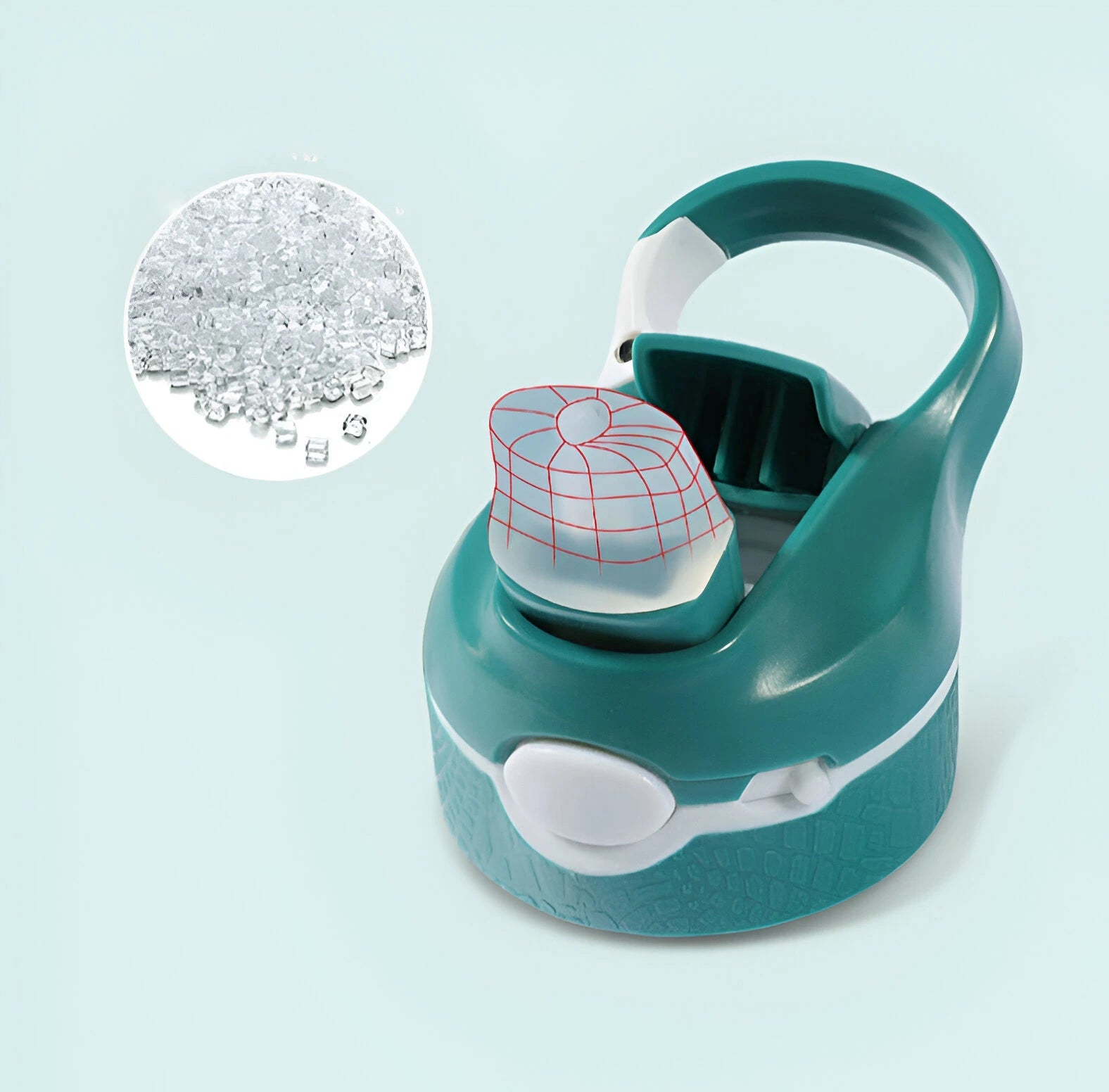 Gourde isotherme Inox Best kids Blooming Babies