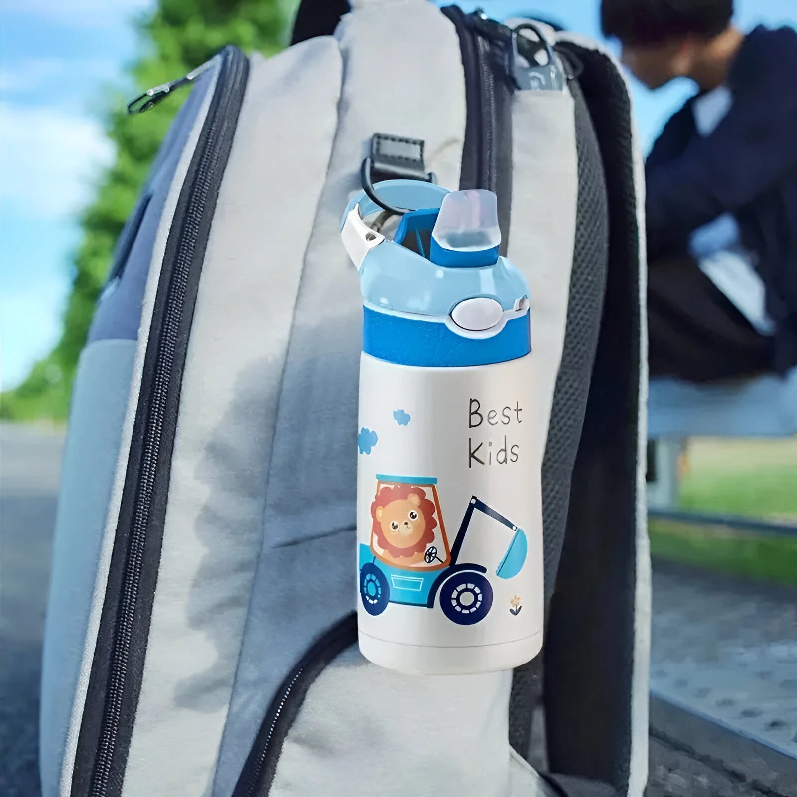 Gourde isotherme Inox Best kids Blooming Babies