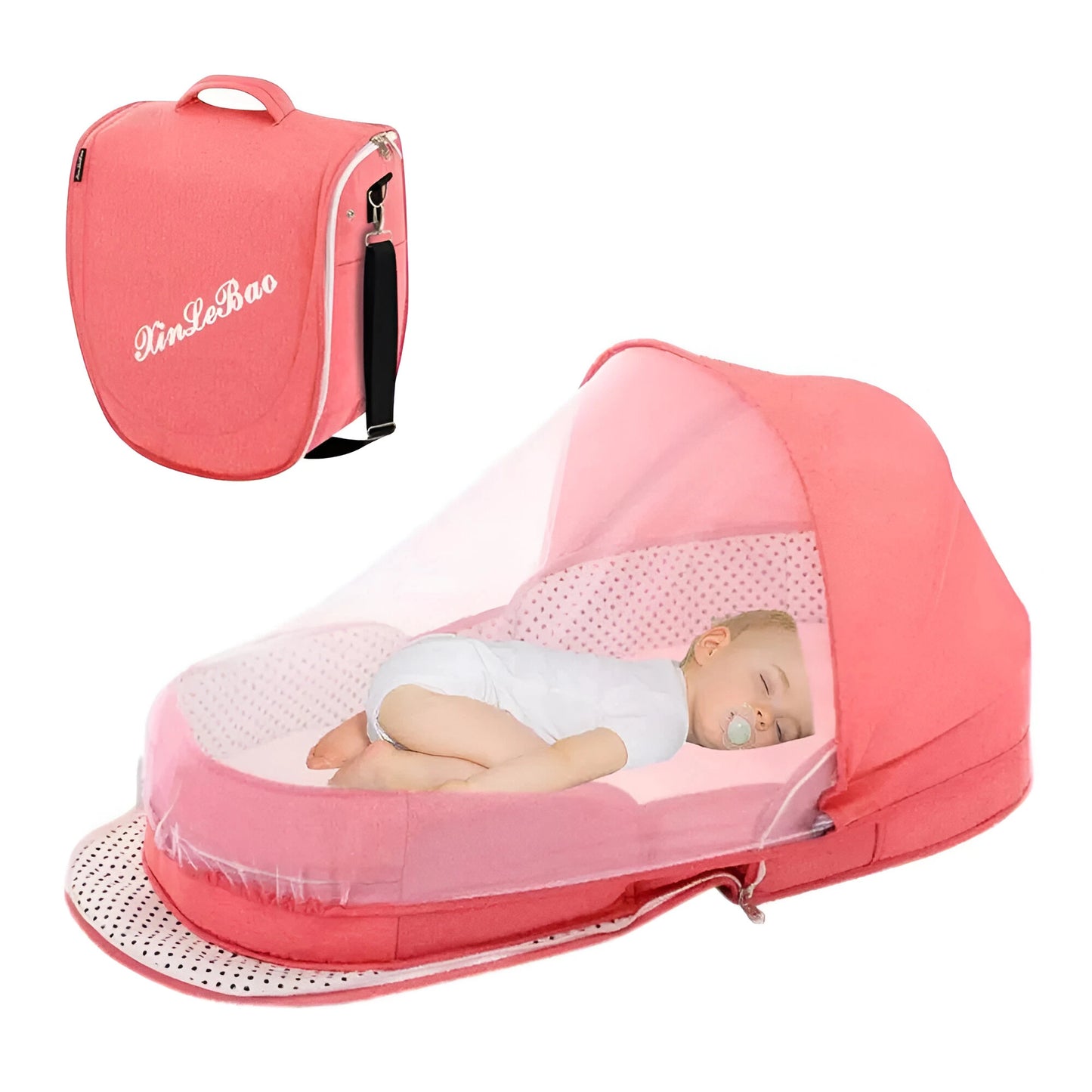 TravelNest : Berceau de Voyage Bébé Blooming Babies