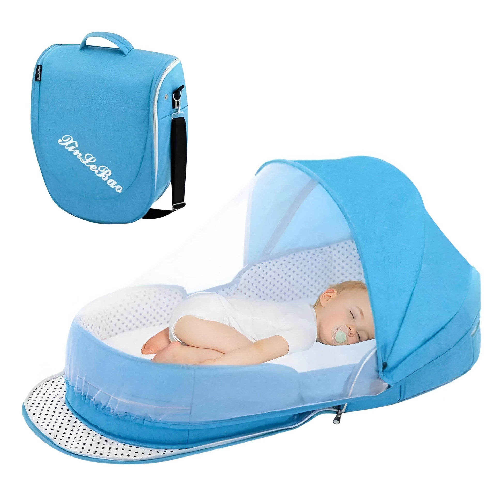 TravelNest : Berceau de Voyage Bébé Blooming Babies