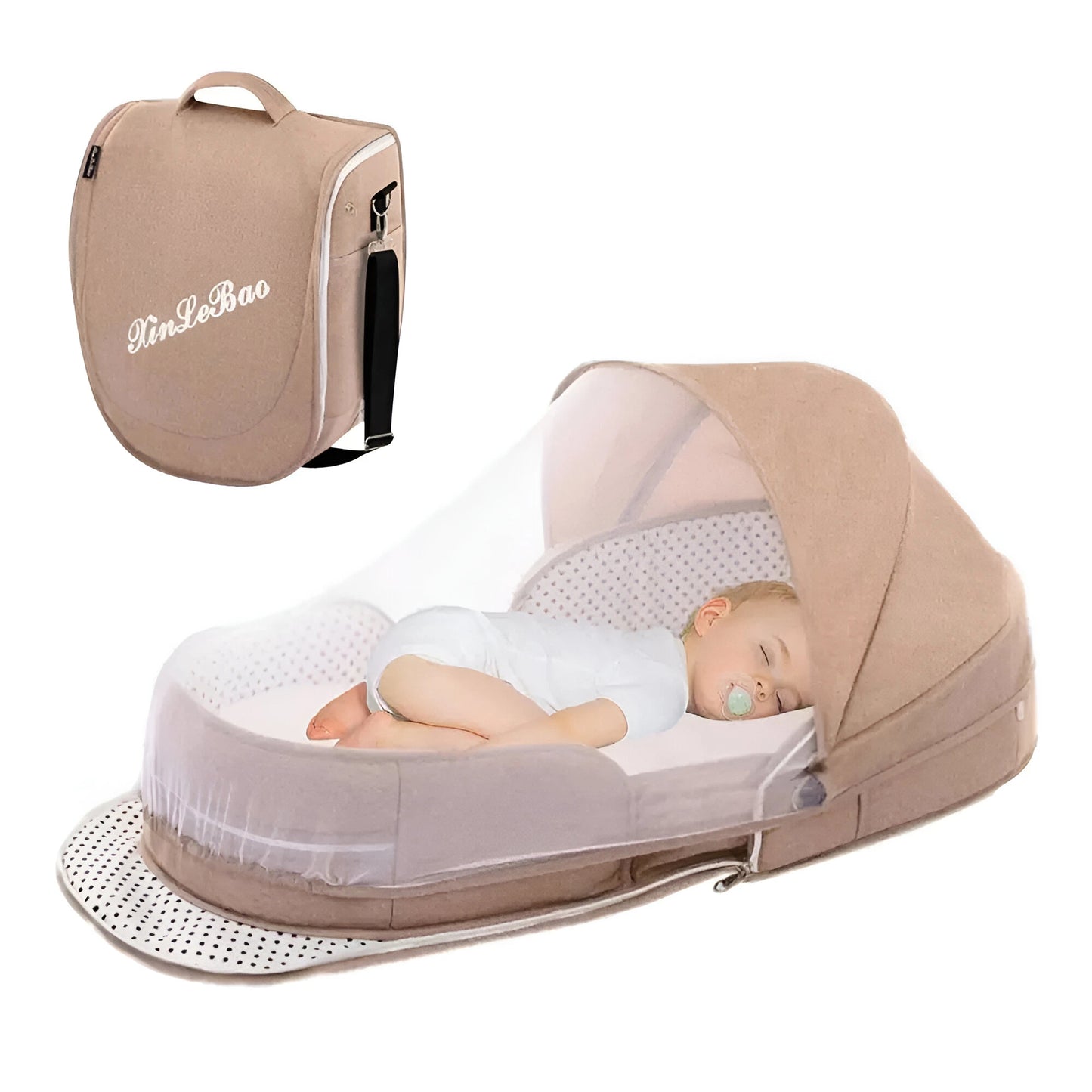 TravelNest : Berceau de Voyage Bébé Blooming Babies