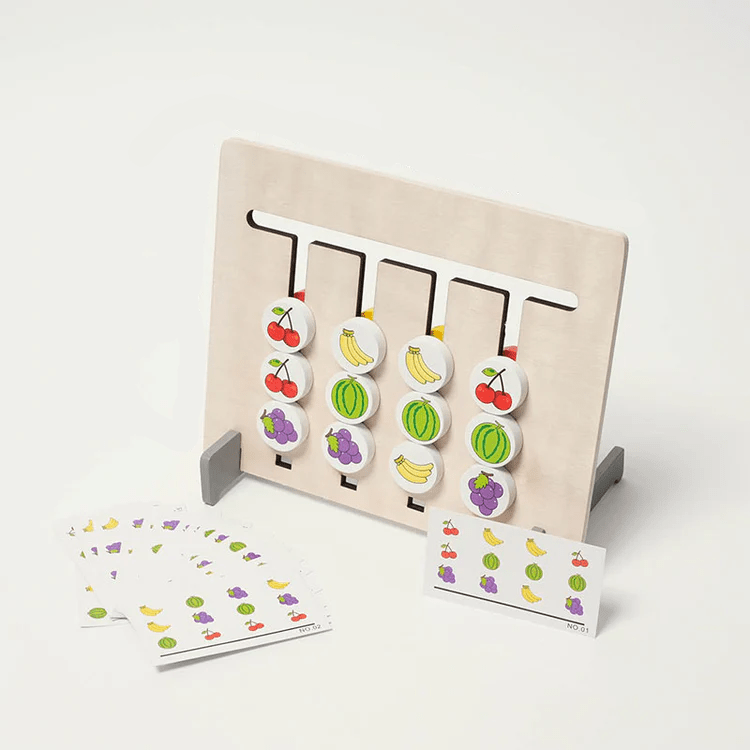 Plateau Montessori de Reflexion et Coordination Main-Oeil Blooming Babies