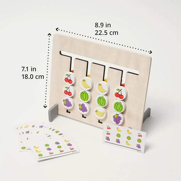 Plateau Montessori de Reflexion et Coordination Main-Oeil Blooming Babies